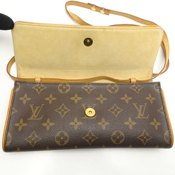 Louis Vuitton Monogram Pochette Twin GM Brown - Picture 5 of 7